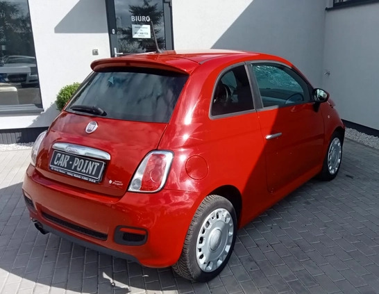 Fiat 500 cena 11900 przebieg: 158056, rok produkcji 2014 z Września małe 29